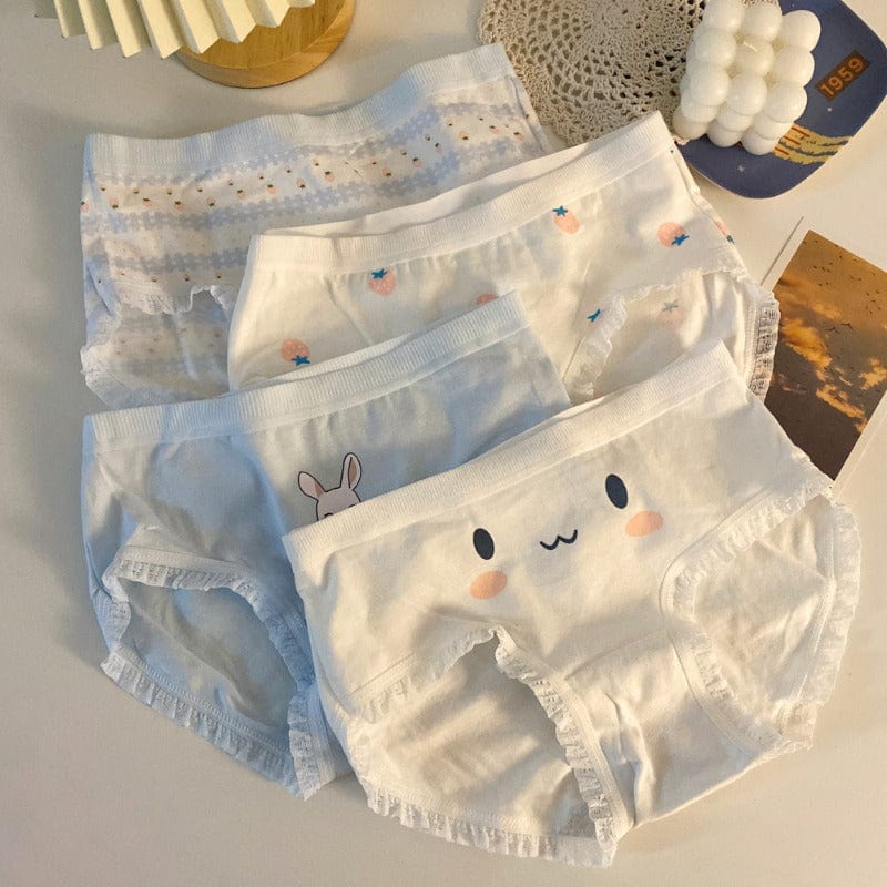 Emotion Bear Parfait Underwear, Kawaii Underwear, Cute Underwear