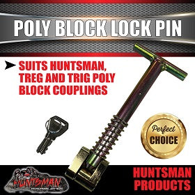 poly block lock