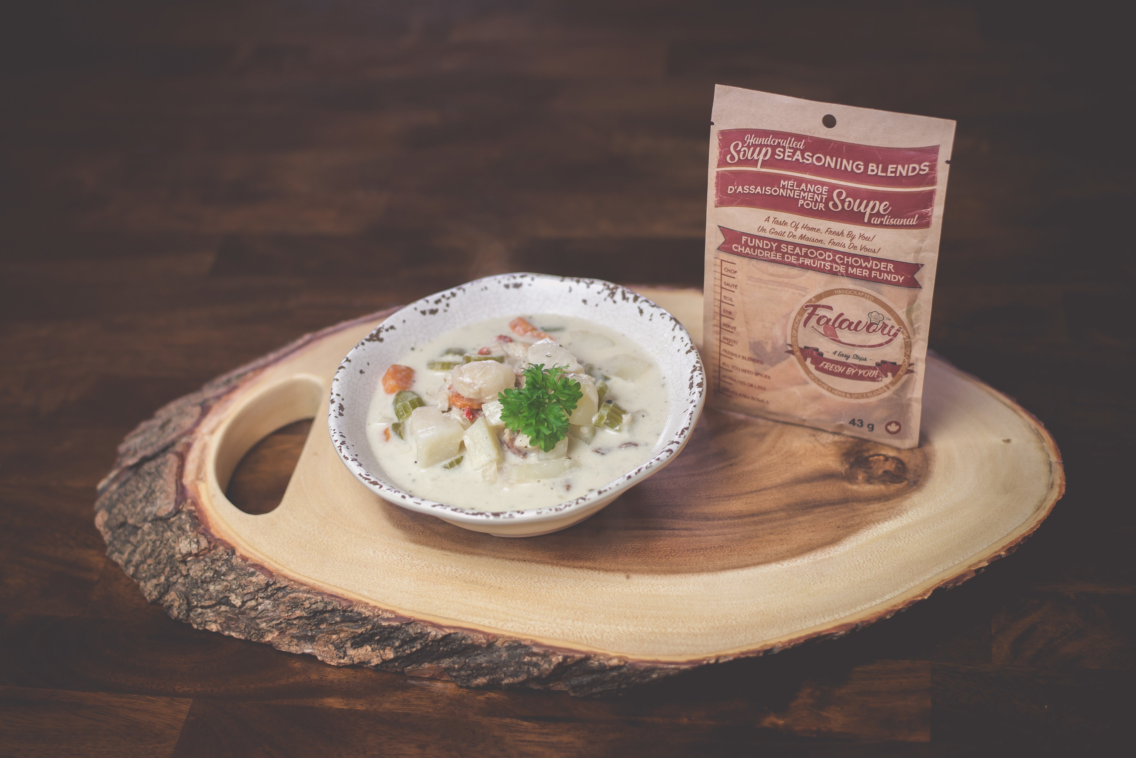 Falavory Creamy Seafood Chowder – Falavory Soup Seasoning Blends