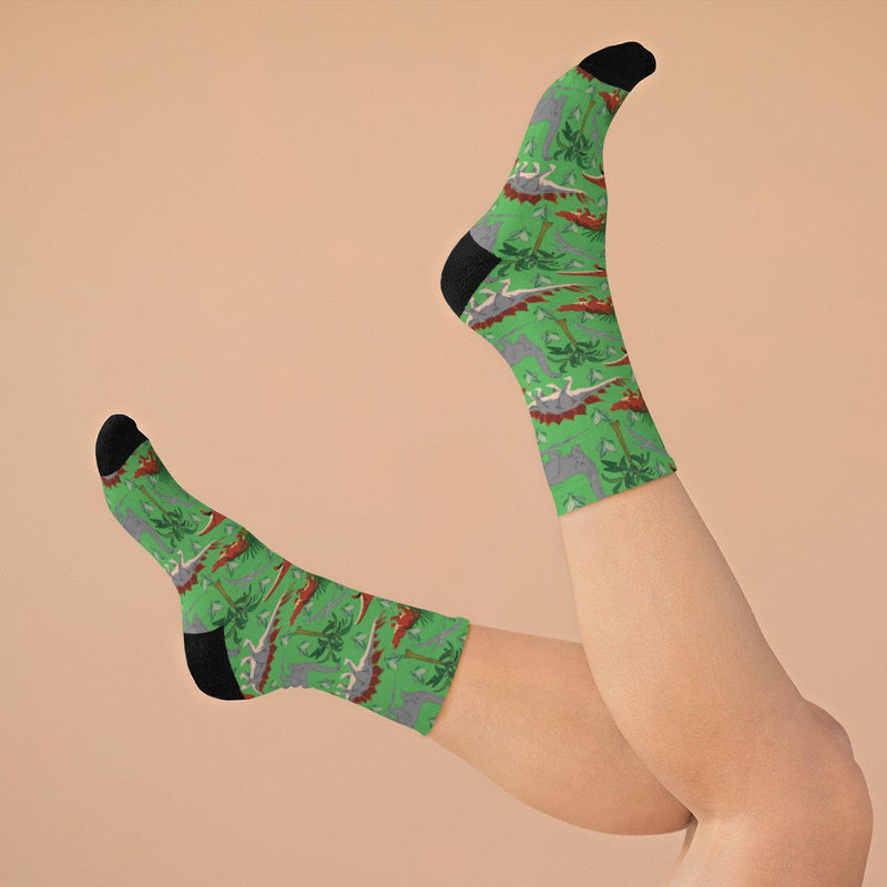 Ankle-O-Saurus, Dinosaur Ankle Socks – The Sock Shack in Portland Maine