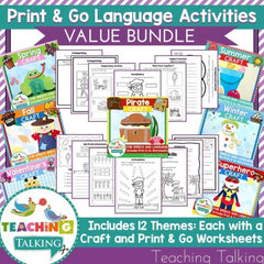 Print and Go Language Activties