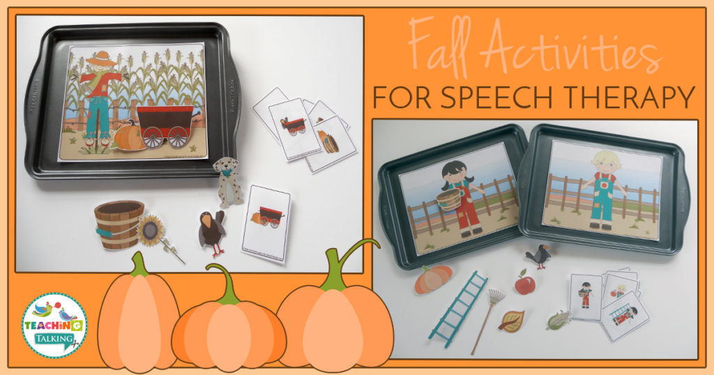 Fall Speech Therapy Activities