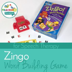 Zingo Word Building Game