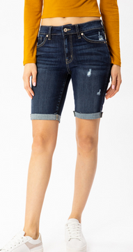 Karly Denim Bermuda