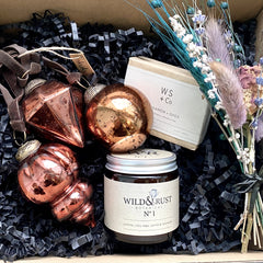 Sustainable christmas presents in a gift set from Wild & Rust