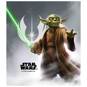 yoda with lightsaber image