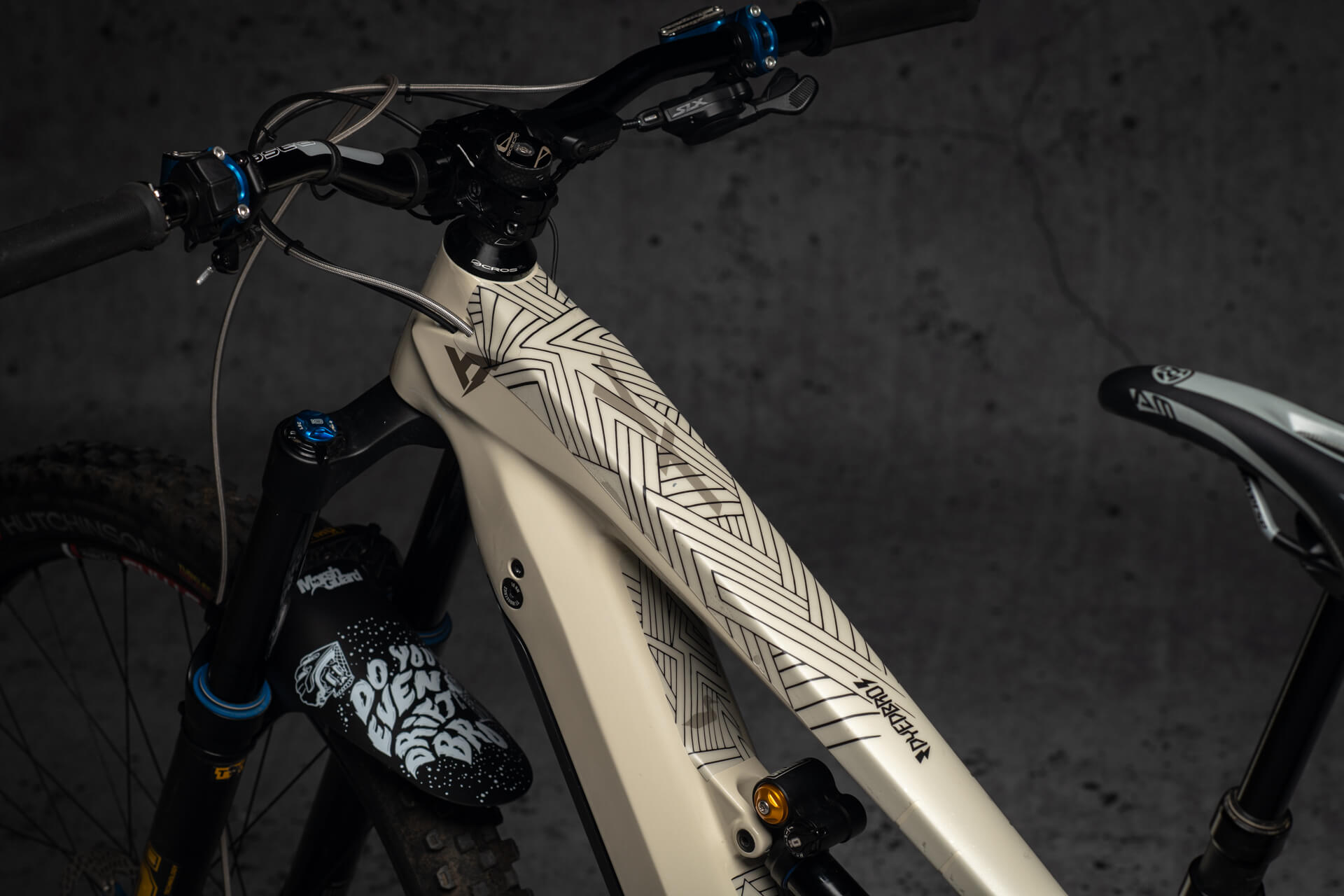Protector Cuadro Pro Full E-Bike RRR Blanco Dyedbro