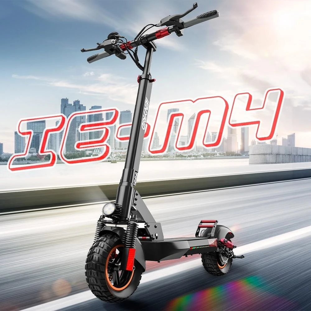 IENYRID M4 Electric Scooter 48V 600W Motor 28mph Max Speed 10Ah Lithium Battery 25-35km Range Disc Brake