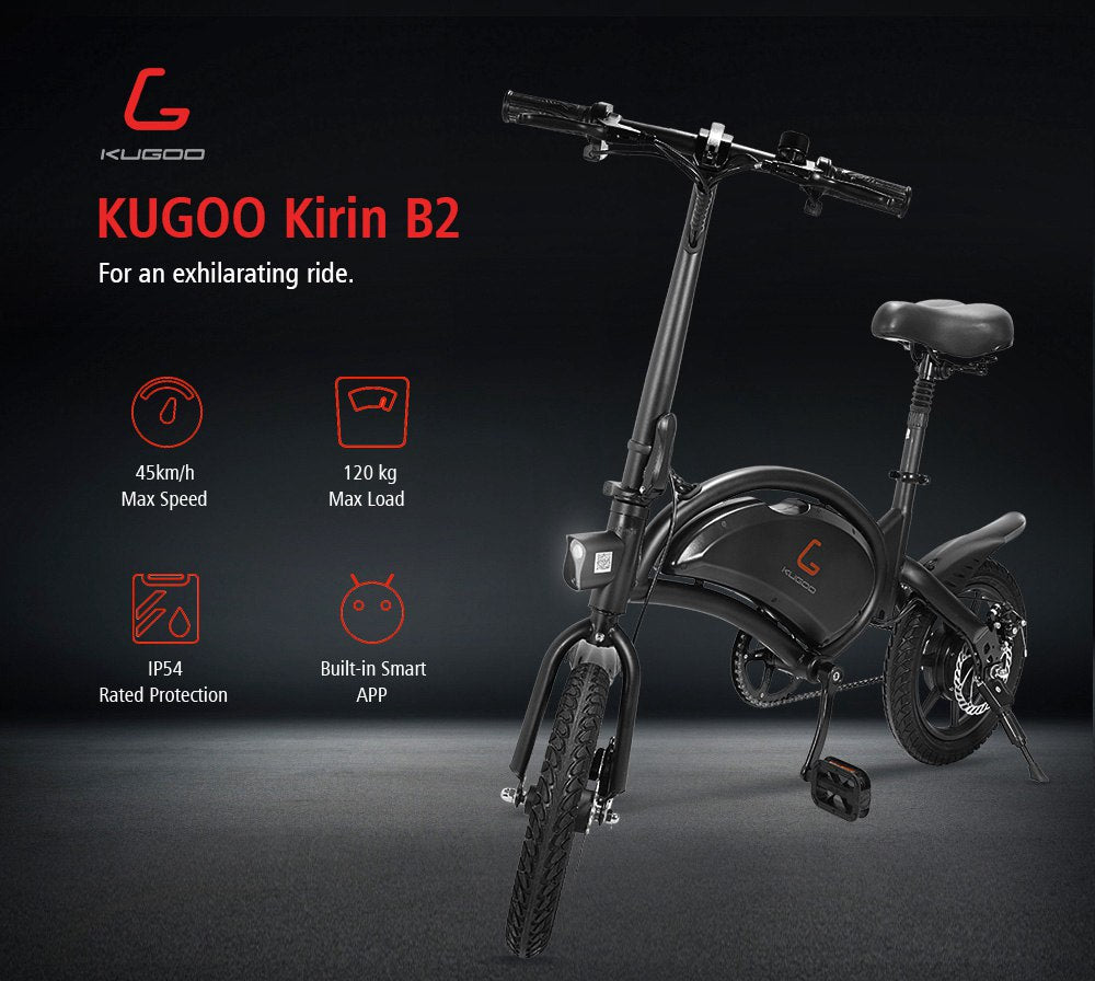 KUGOO KIRIN B2 (KIRIN V1) Folding Electric Bike
