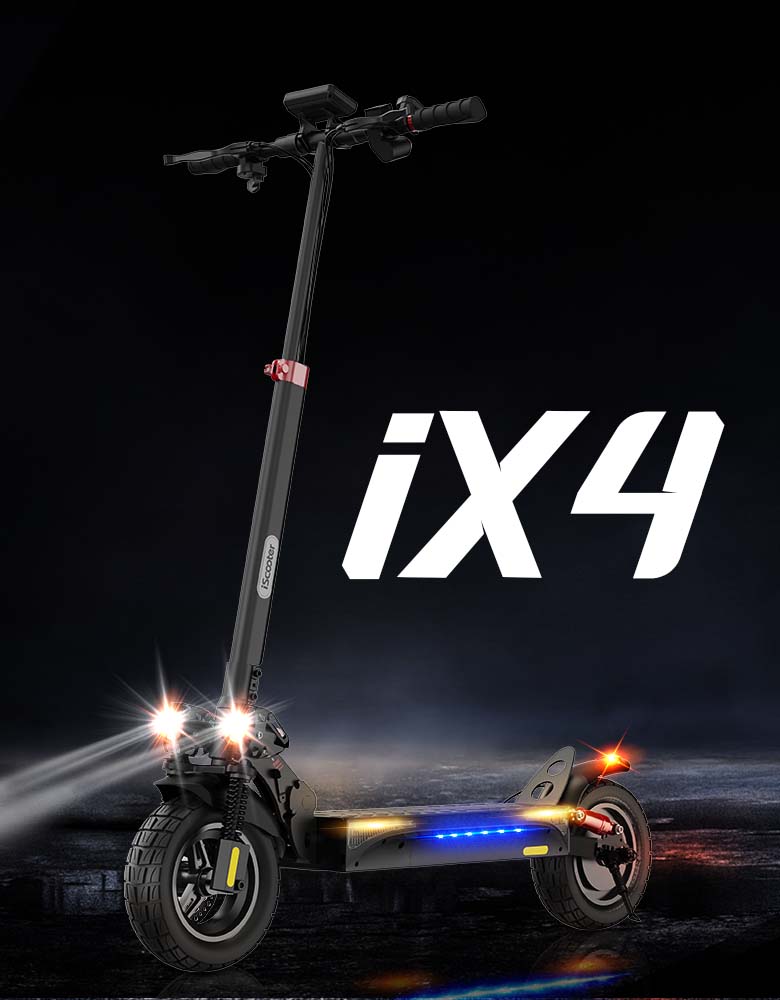 iScooter iX4 Off Road Electric Scooter 800W Motor APP Control