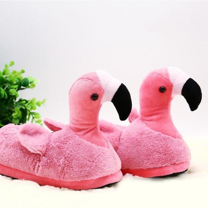 flamingo slippers