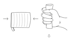 Comment bien tordre votre gante de vaisselle résiliente?