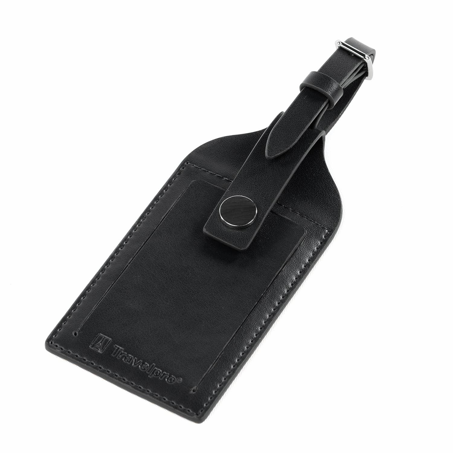 Travelpro® Essentials™ Leather Luggage Tag - Travelpro Luggage Outlet product image