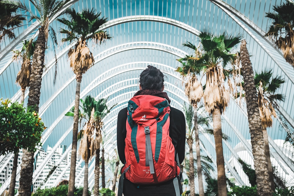 Trusty travel backpack