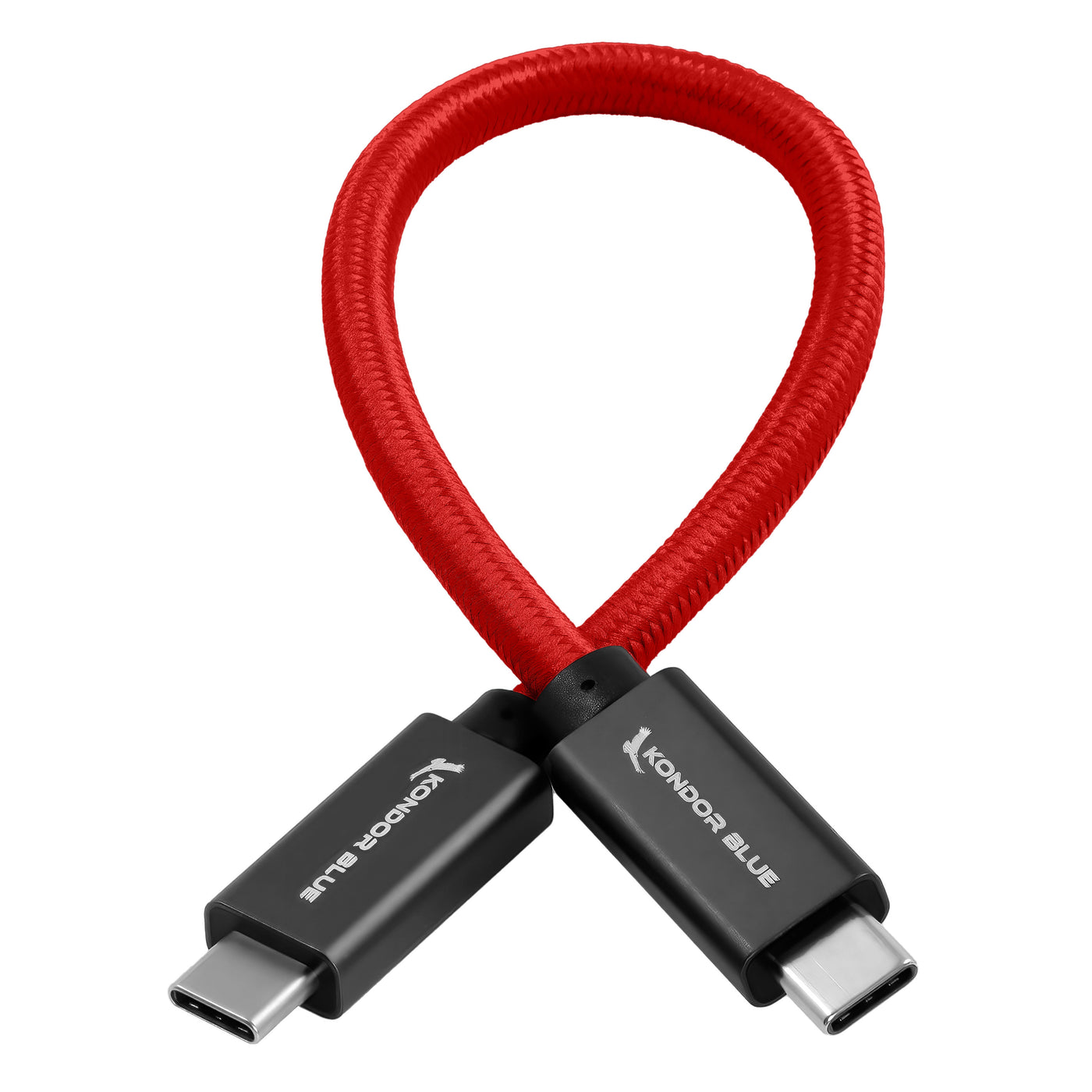 usuario Por lo tanto Natura Kondor Blue Standard & Right-Angle USB-C To USB-C Cable