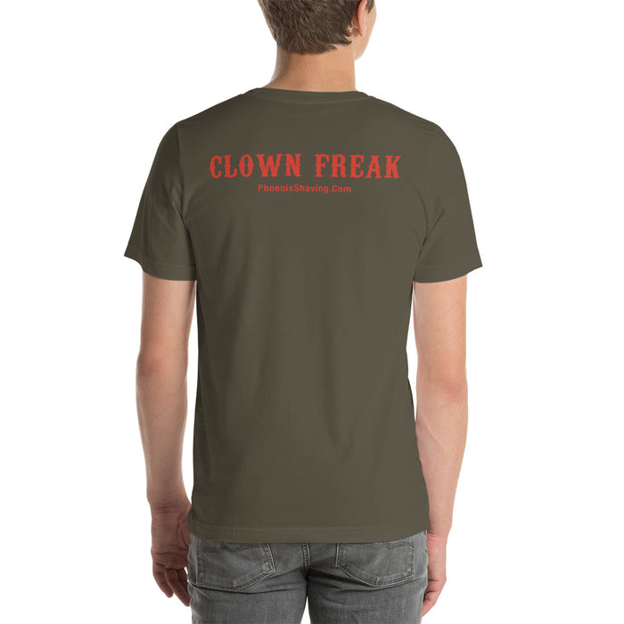 Clown Fruit 2020 Short-Sleeve Unisex T-Shirt | Front & Back Print! - Phoenix Artisan Accoutrements