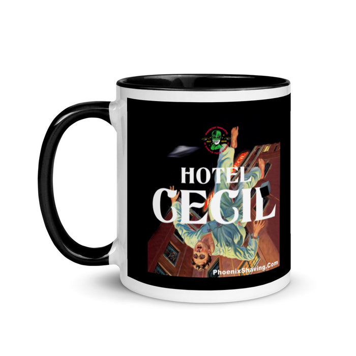 Download Hotel Cecil Coffee Mug With Color Inside 2 Colors Avaialble
