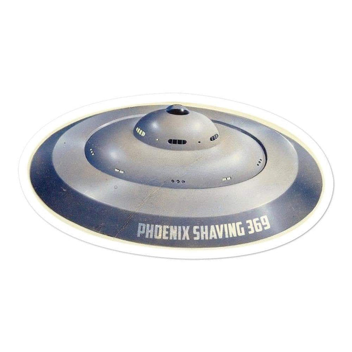 Phoenix Shaving Saucer 369 Vinyl Sticker | Available in 3 Sizes - Phoenix Artisan Accoutrements