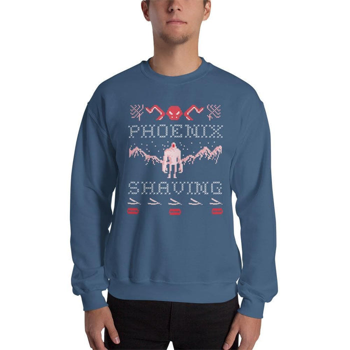 Ugly Sweater Phoenix Shaving Mysterium Serum & Organism 46b Sweatshirt - Phoenix Artisan Accoutrements