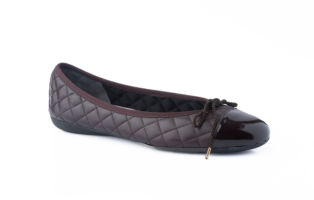 Paul Mayer - Best Quilted Leather Ballet Flat - Blush Blush / 9.5