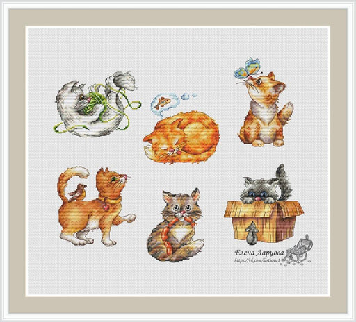 Sampler for Kids Room Animals - PDF Cross Stitch Pattern