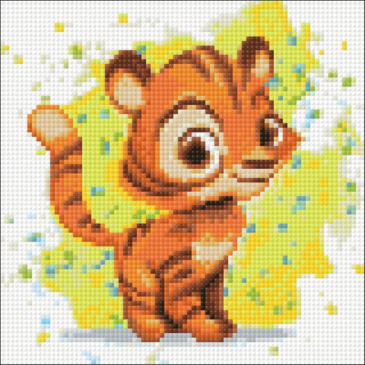 Golden Tiger From Crafting Spark - Diamond Painting - Kits - Casa