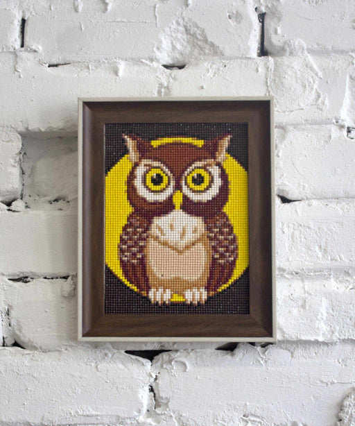 Little Owl CS2711 7.9 x 7.9 Inches Crafting Spark Diamond Painting Kit