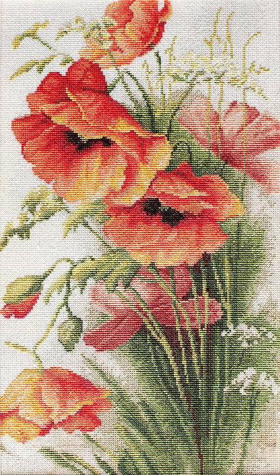 Luca-S Pillow PB203L Counted Cross-Stitch Kit