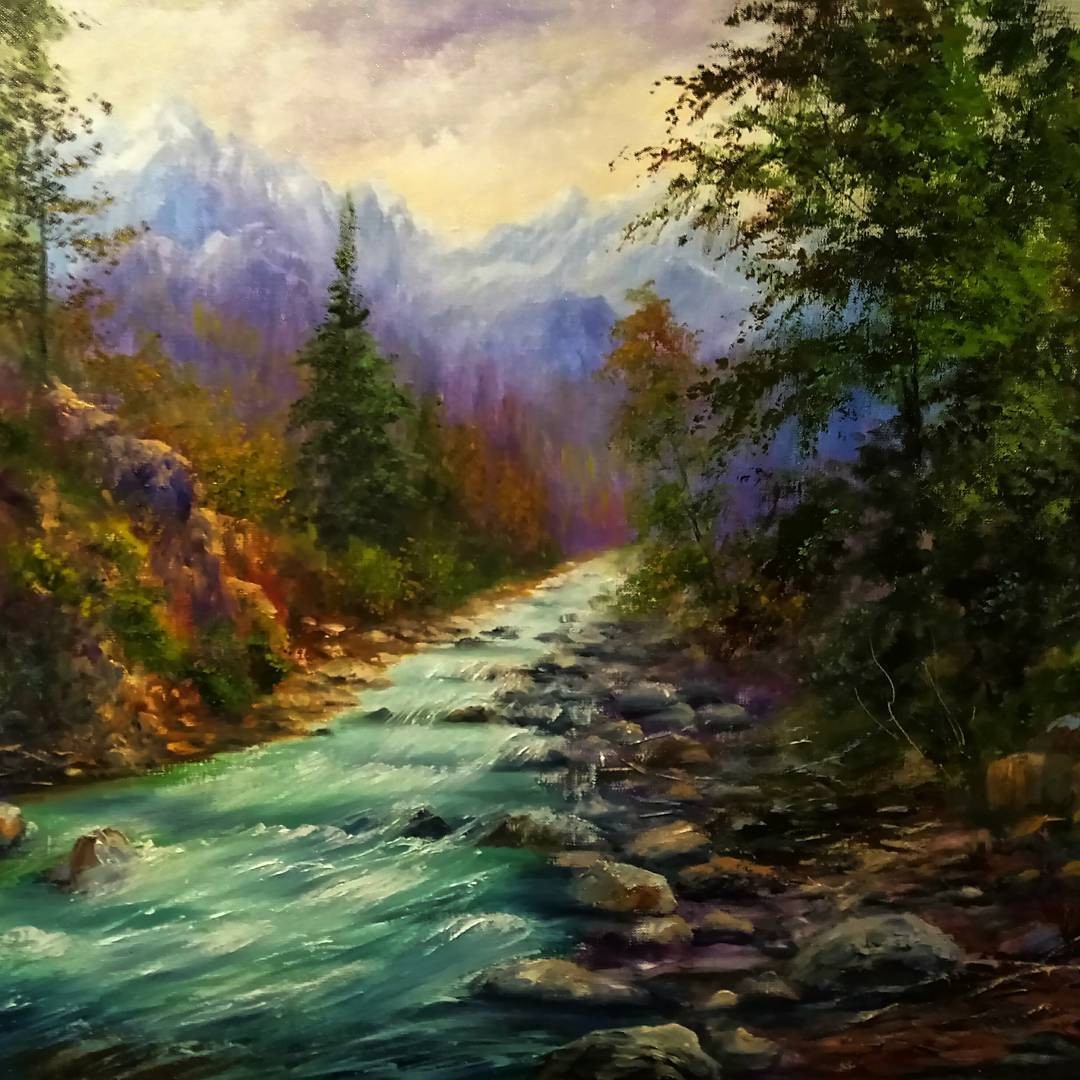 Mountain Stream By Tamara Maslenik – aanabanana