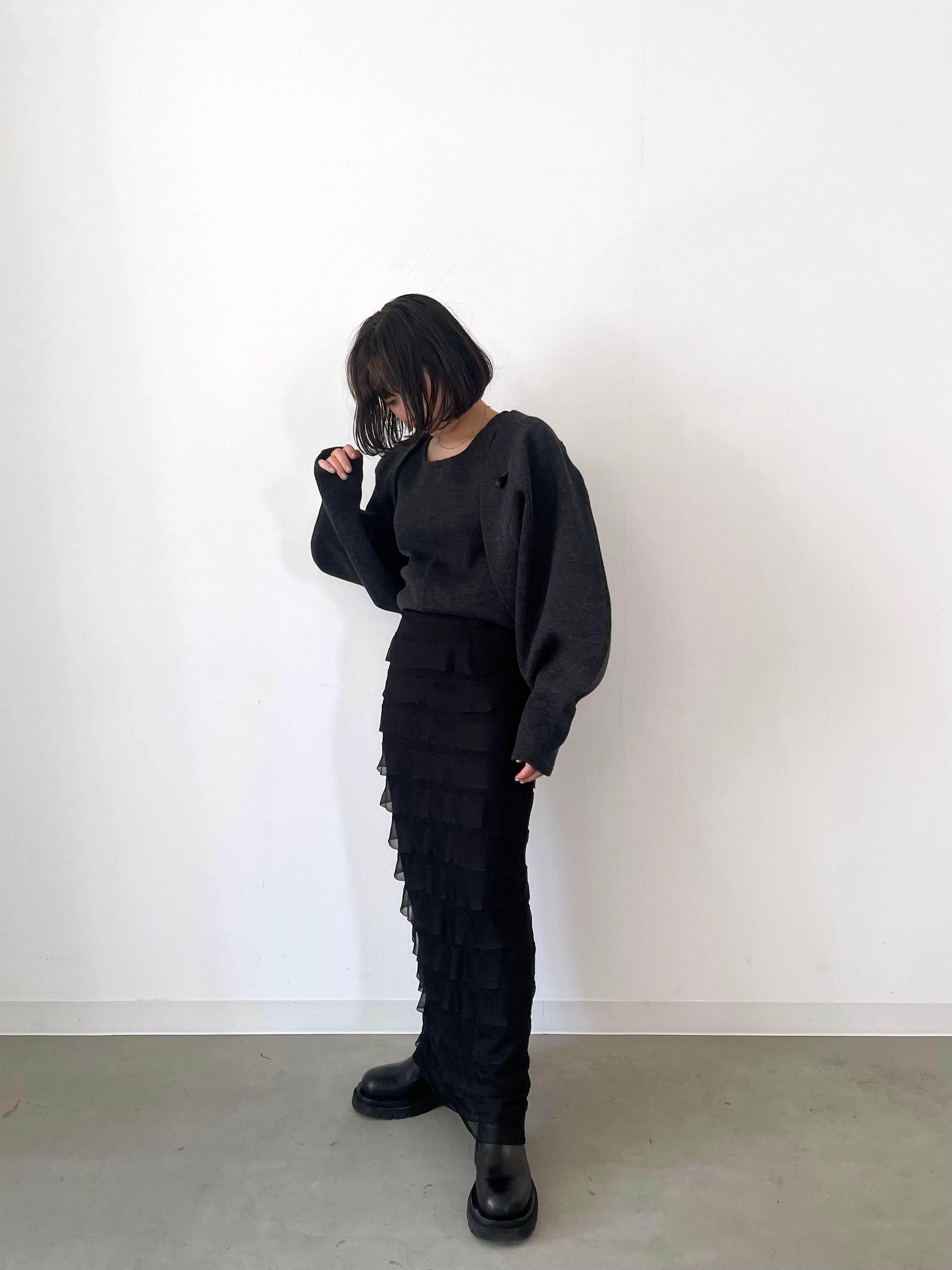 美品】 Hella FLARE TIERED PENCIL SK - スカート