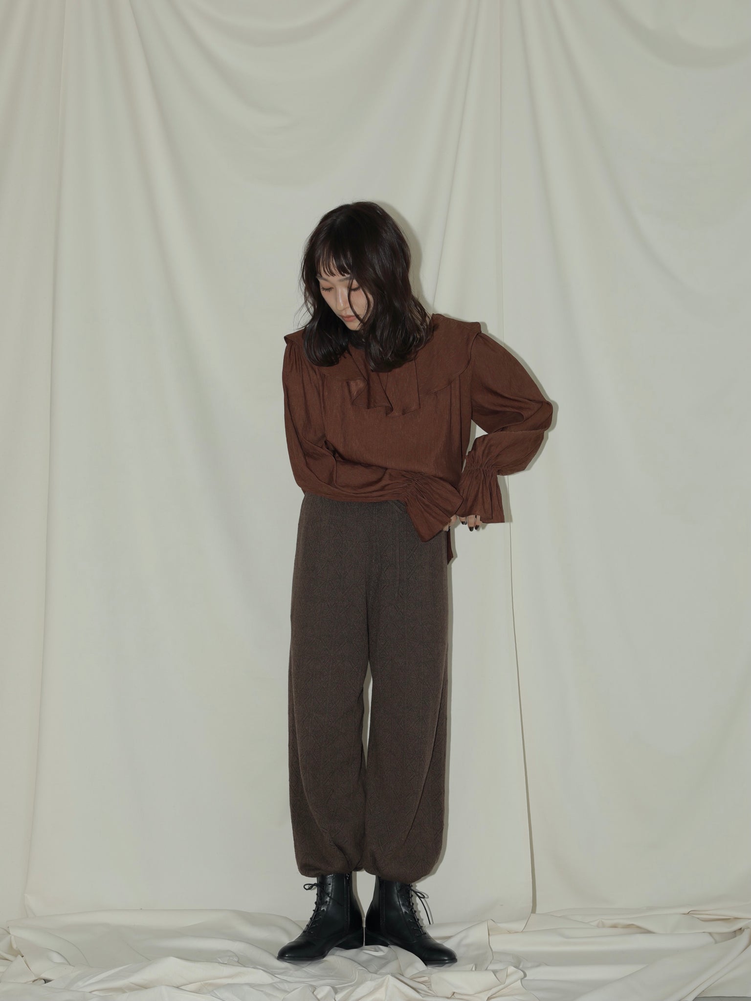 ヘラ EYELET KNIT ONEPIECE ＆ PANTS セット販売