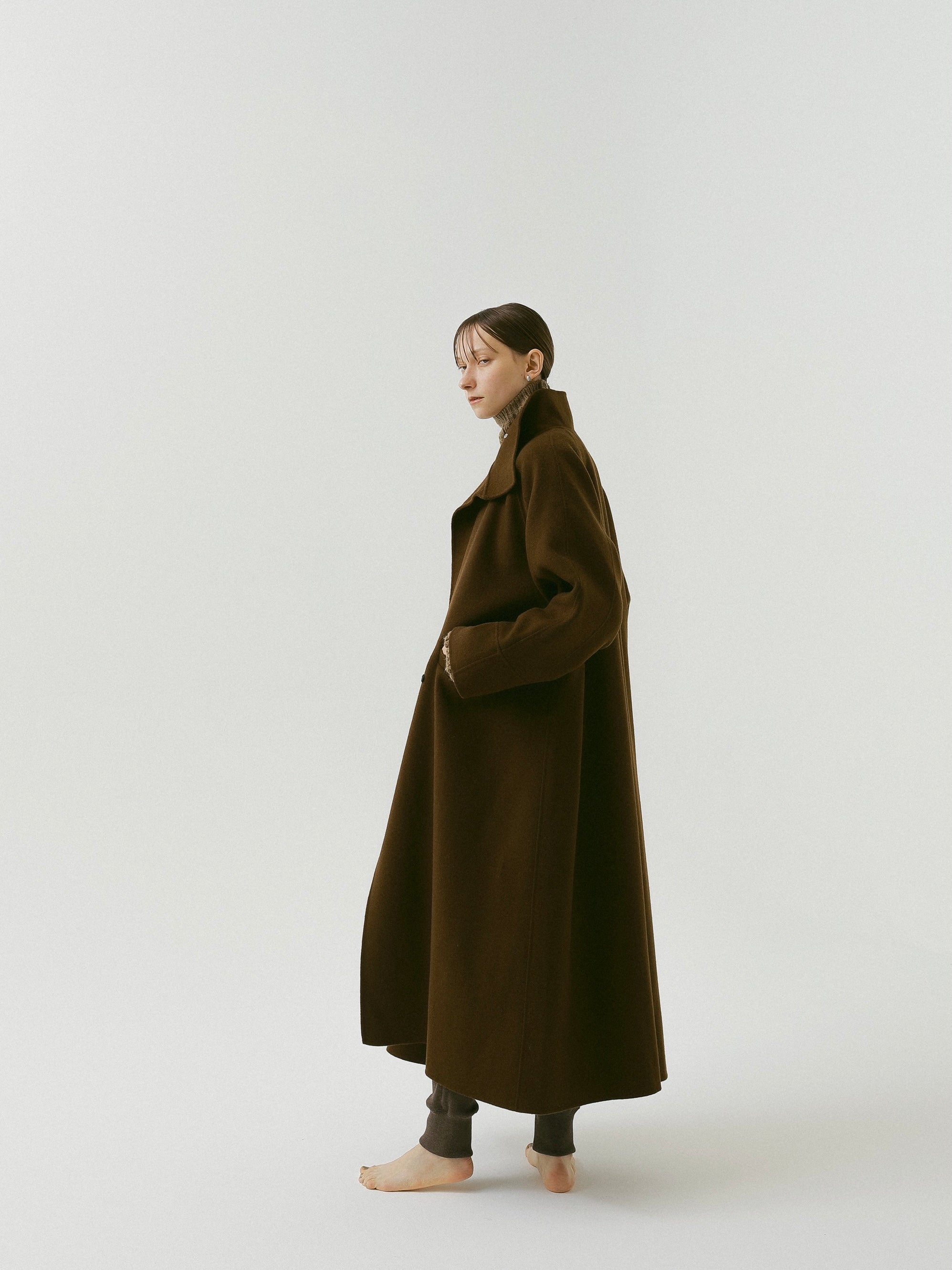 Hella WOOL RIVER COAT - ロングコート