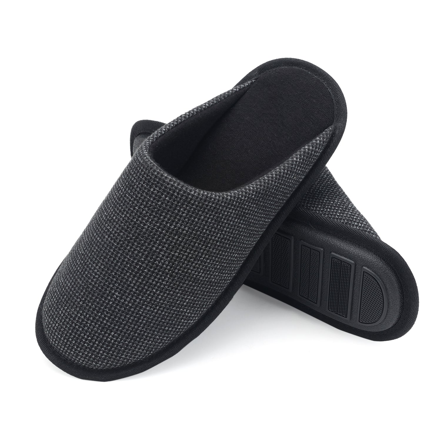NineCiFun Mens Cool Slipper Shoes Bedroom Scuff Slippers