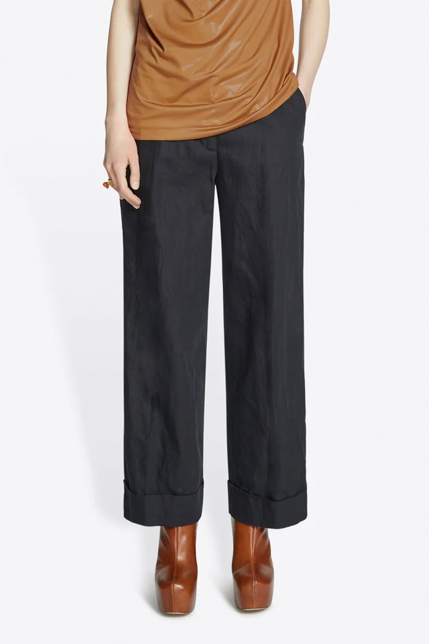 Peyton Trouser Pants in Satin curated on LTK