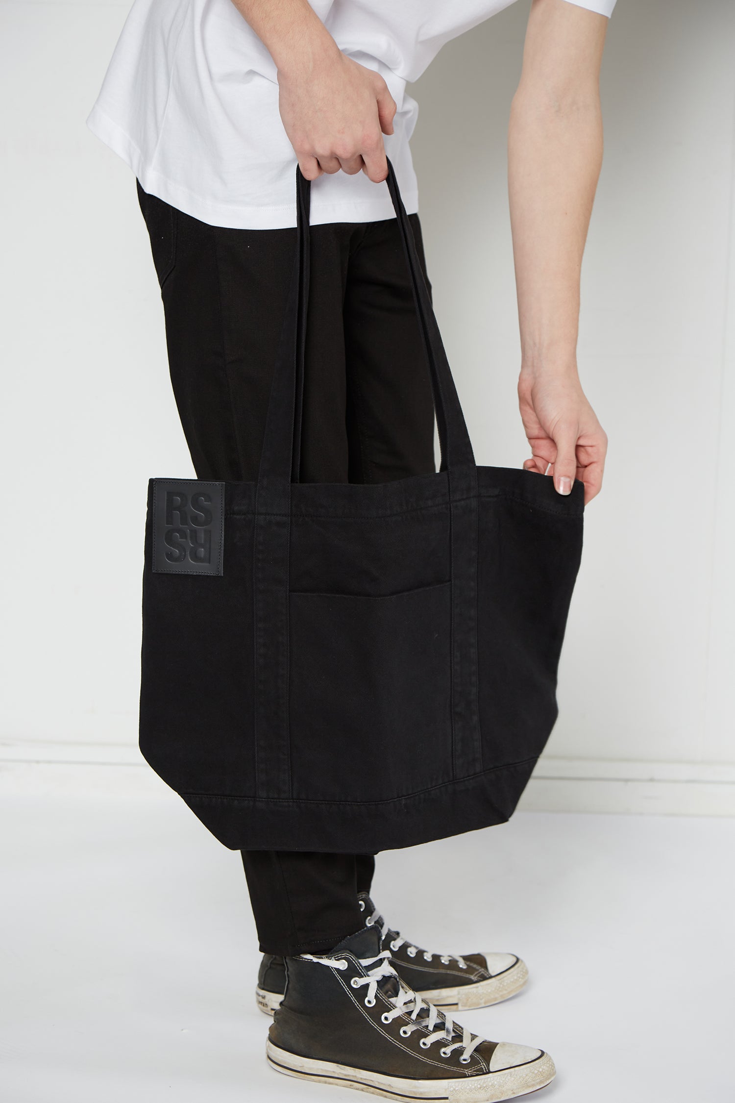 Raf Simons Denim Tote Bag