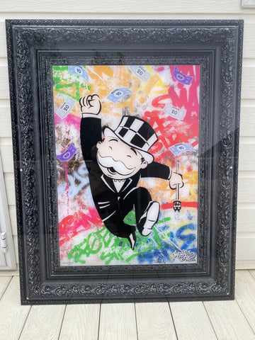 mr monopoly murals yardart