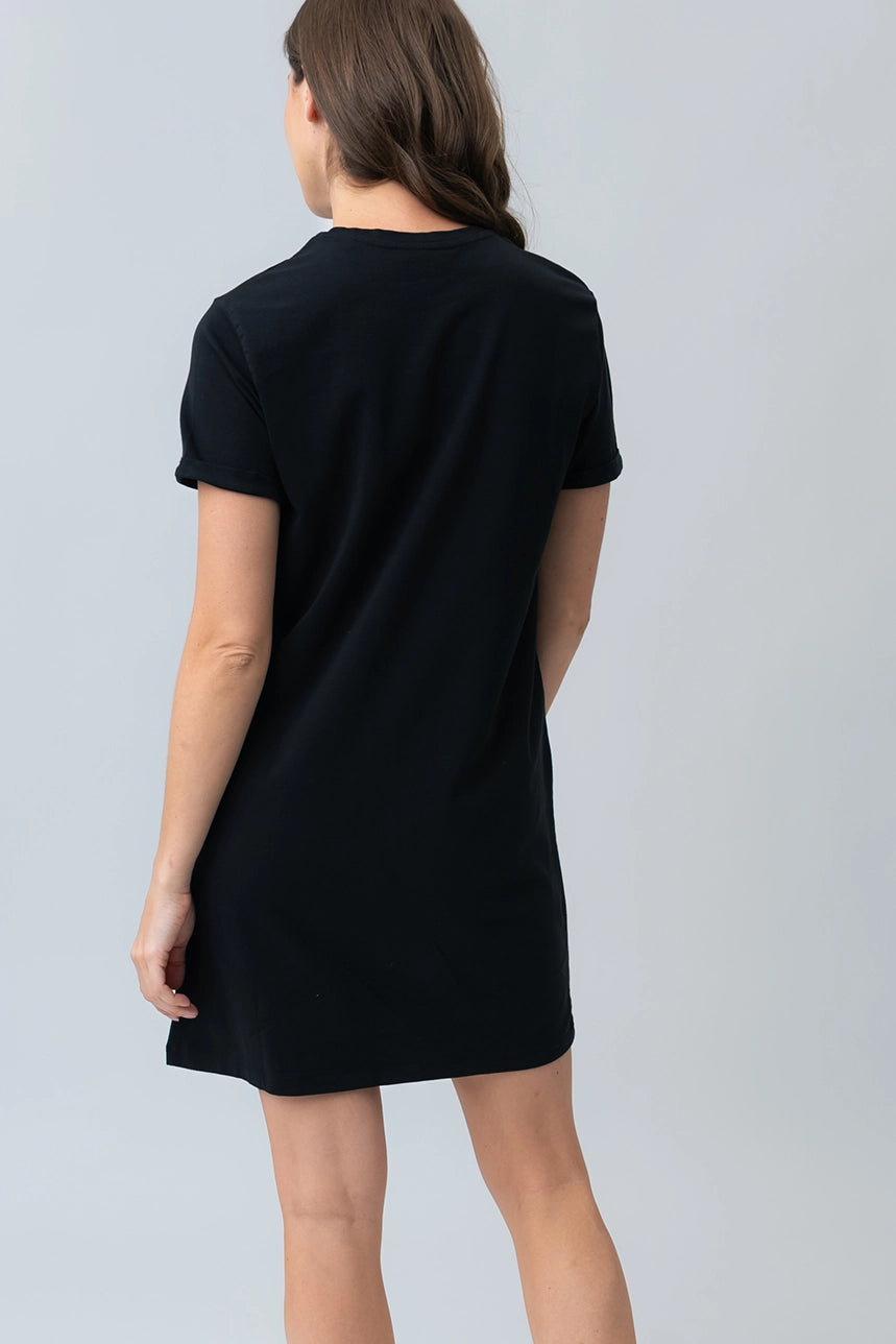 La robe t-shirt basique Â« Love Â»