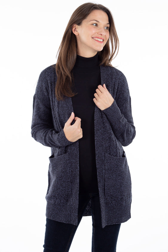 Cardigan ouvert cÃ¢ble torsadÃ© | 3 couleurs