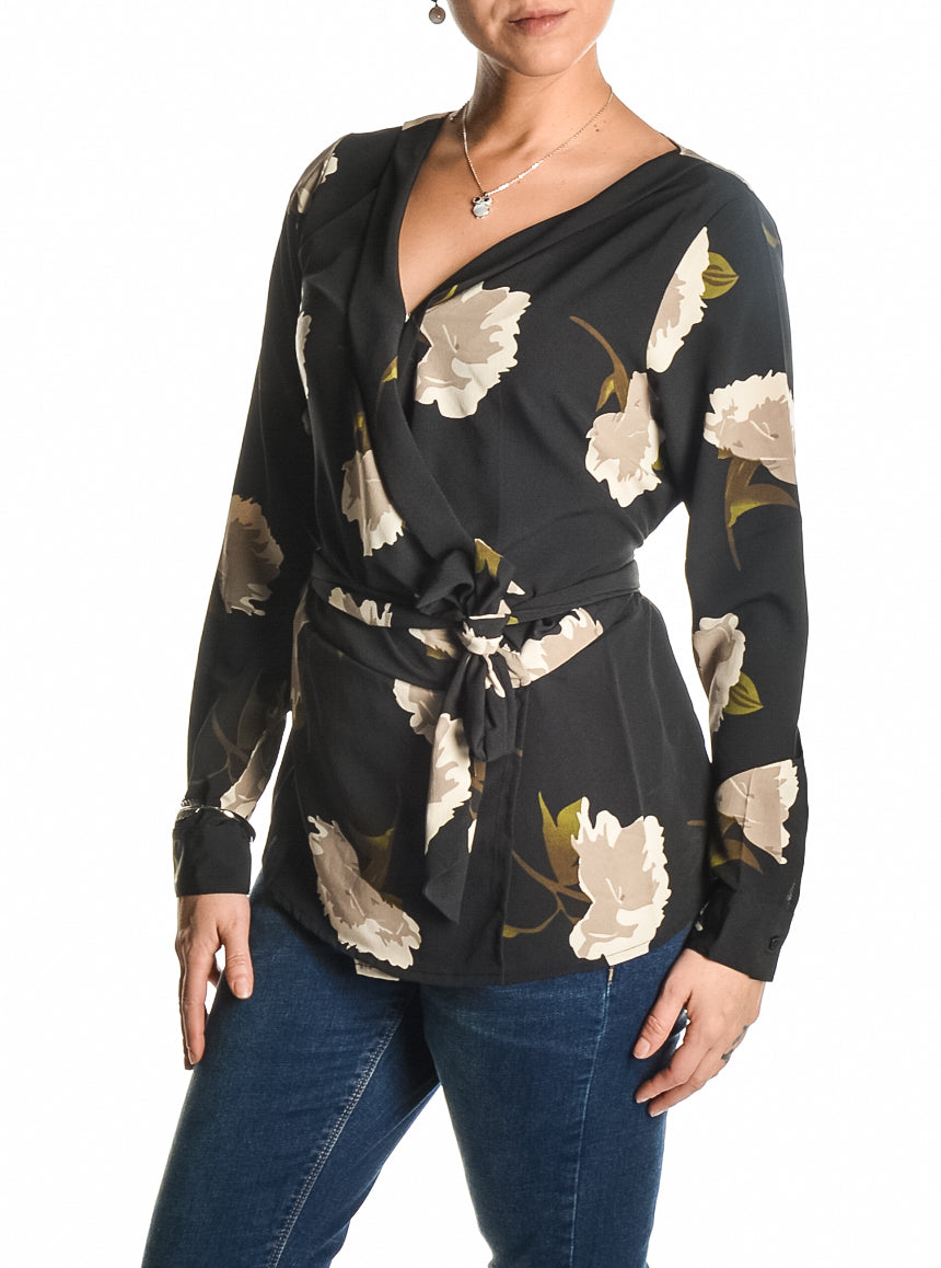 Blouse cache-coeur Pentagone