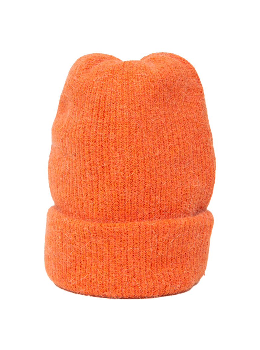 Tuque unie laine angora