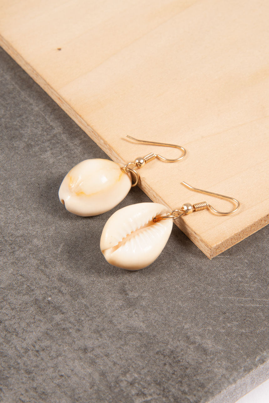 Boucles d'oreilles coquillages