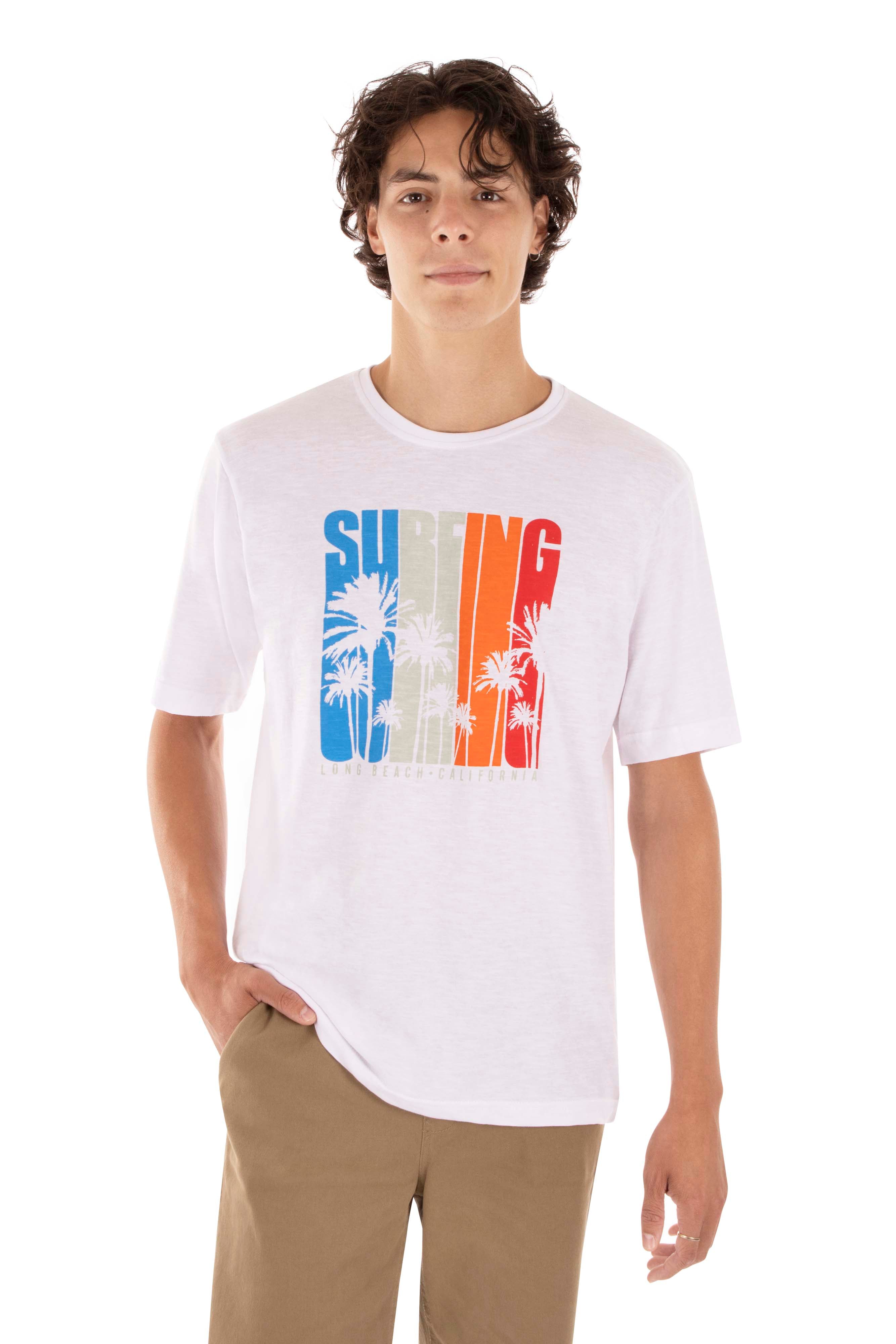 T-shirt imprimÃ© Â« Surfing Â» | 2 couleurs