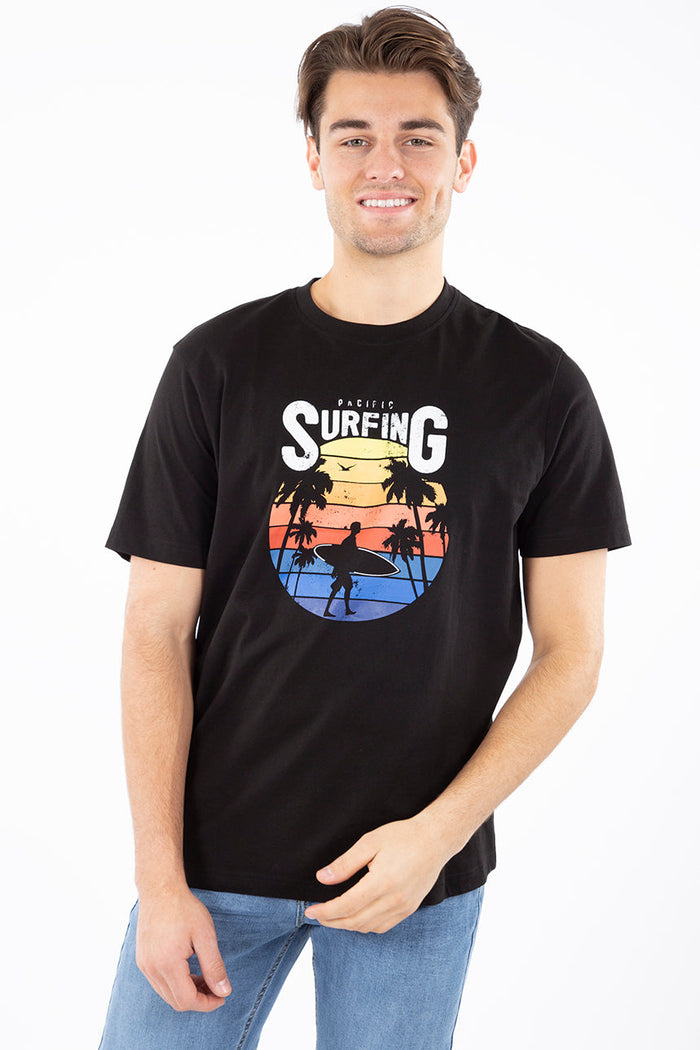T-shirt imprimé pacific surfing