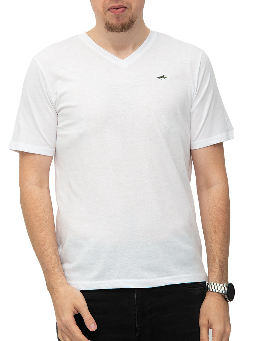 T-shirt col V - 3 couleurs | Le Shark