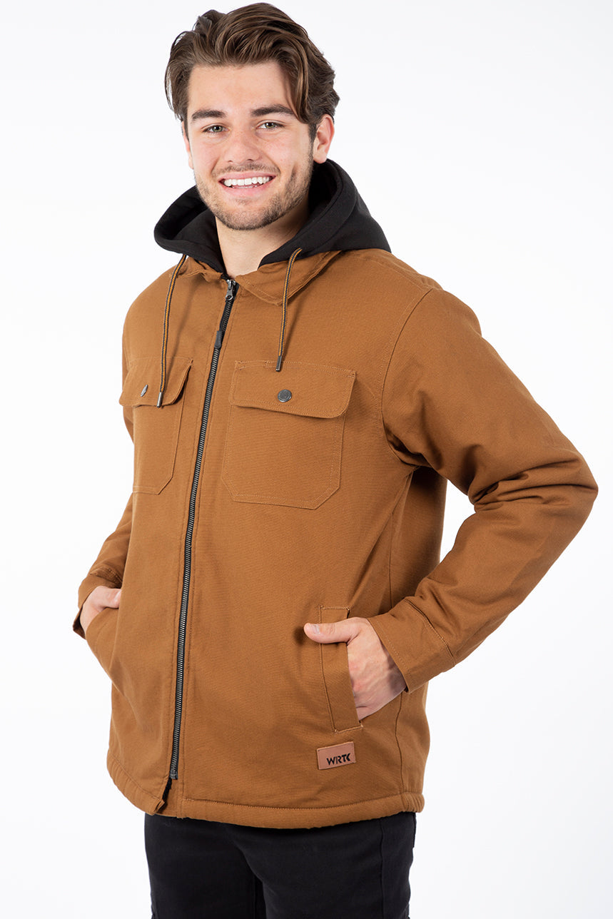 Manteau de travail doublÃ© en sherpa | 2 couleurs