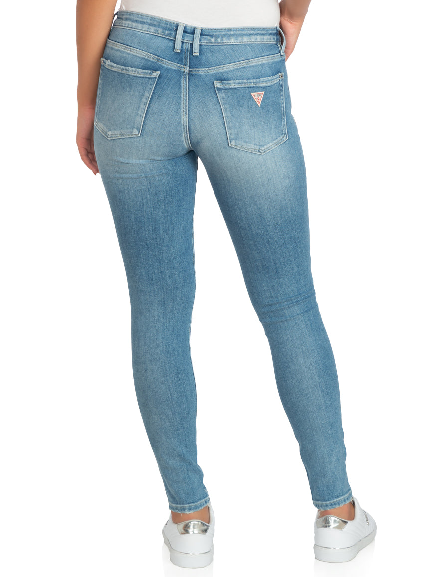 Jeans Guess narrow leg semi-low rise | Model Annette