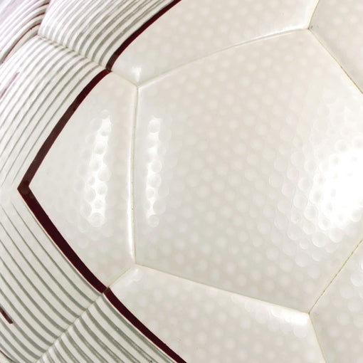 SUMMIT Sport's Evo X match football has a dimple grain outer.