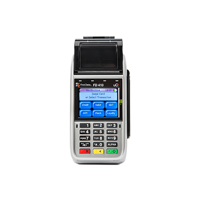 First Data FD410 Wireless Terminal with Internal PIN Pad - Equipment