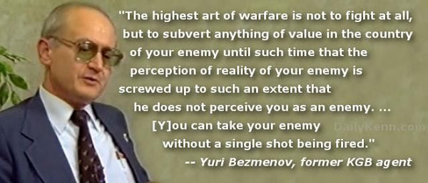 Yuri Besmenov Quote