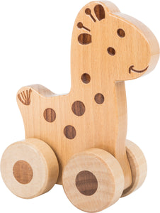 push along wooden animal